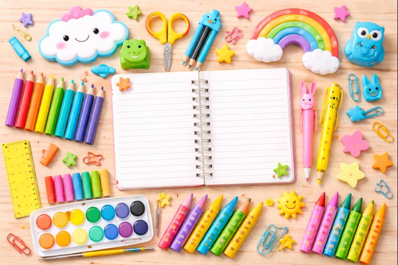 Top Stationery for Kids: Fun, Safe & Educational