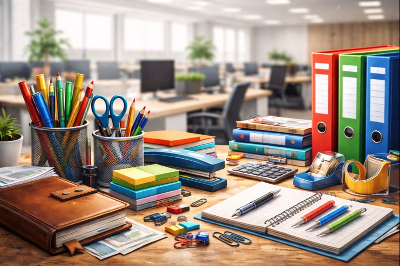 होलसेल स्टेशनरी मार्केट से पहली बार क्या-क्या खरीदें