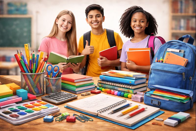 Stationery Items for Students – Complete School & College List (2026 Guide)