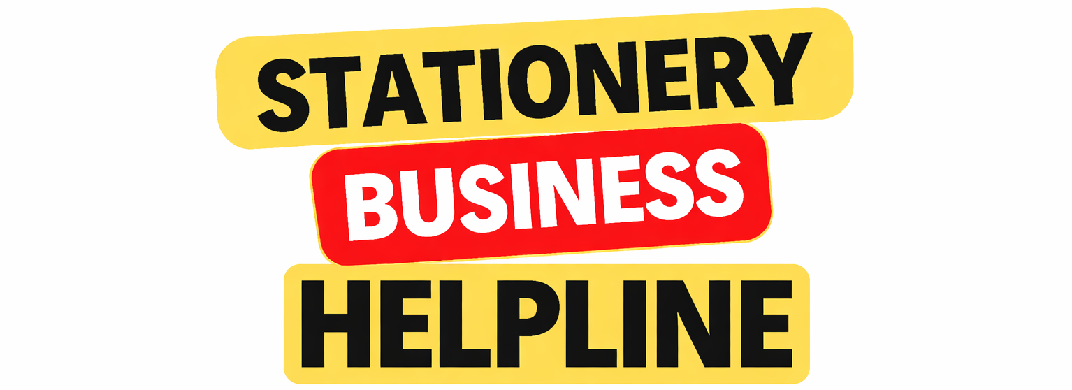 stationery business helpline logo