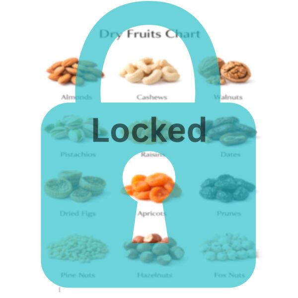 Locked Dry Fruits Chart