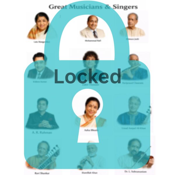 Locked Great Musicians and Singer Chart