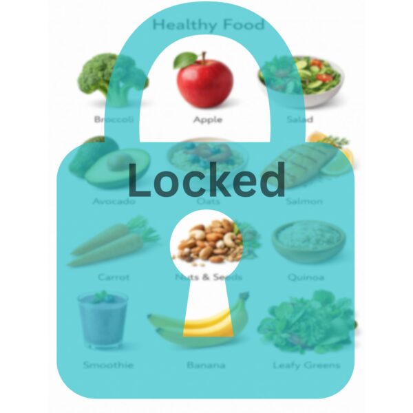 Locked Healthy Food Chart