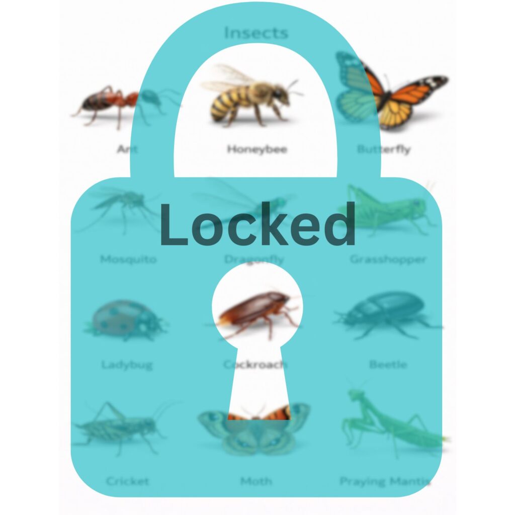 Locked Insects Charts