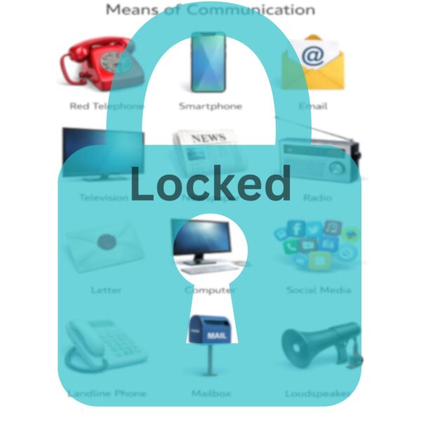 Locked Means Of Communication
