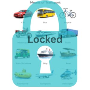 Locked Means Of Transport Chart