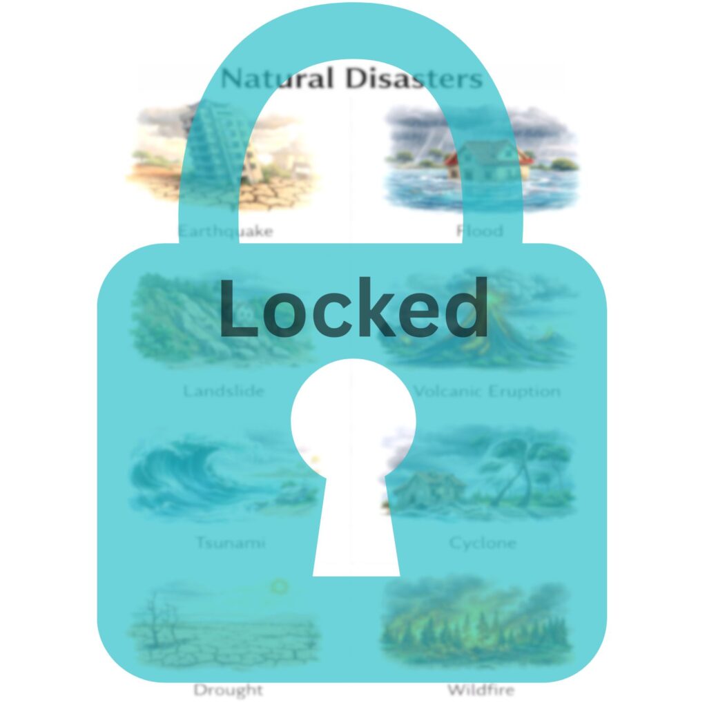 Locked Natural Disater Chart