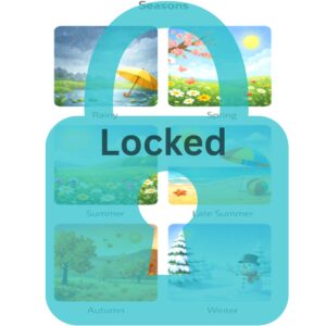 Locked Season chart for school project