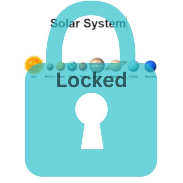 Locked Solar System Chart